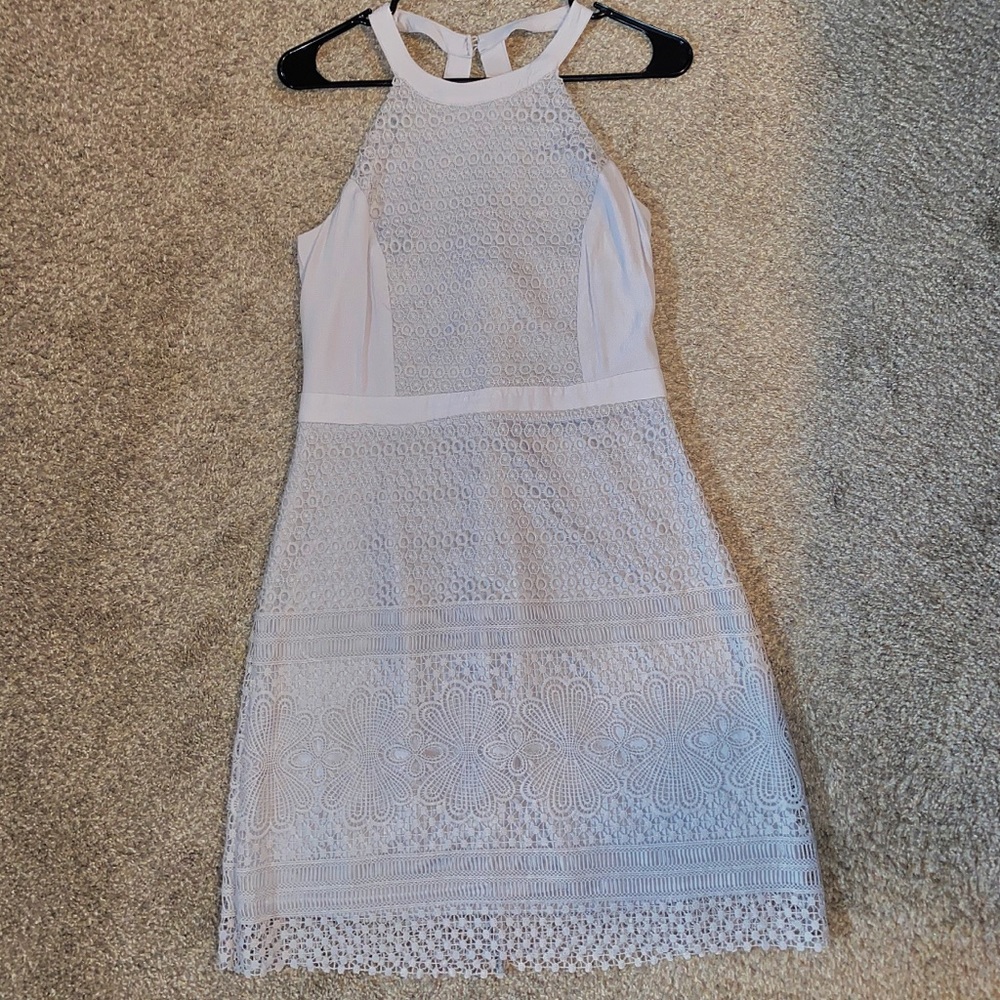 Grey / Lace Dress